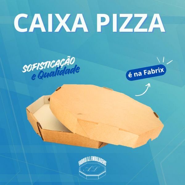 Caixa Pizza Modelo